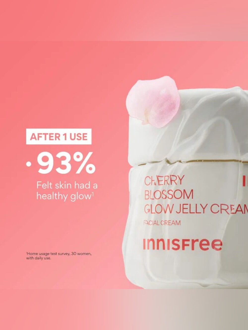 Innisfree Cherry Blossom Glow Jelly Cream - Picture 10 of 11